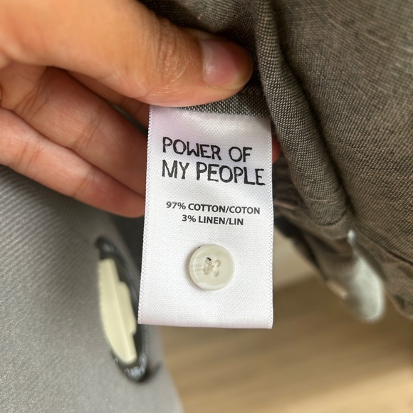 Power of My People Button Down Shirt - Picture 8 of 9